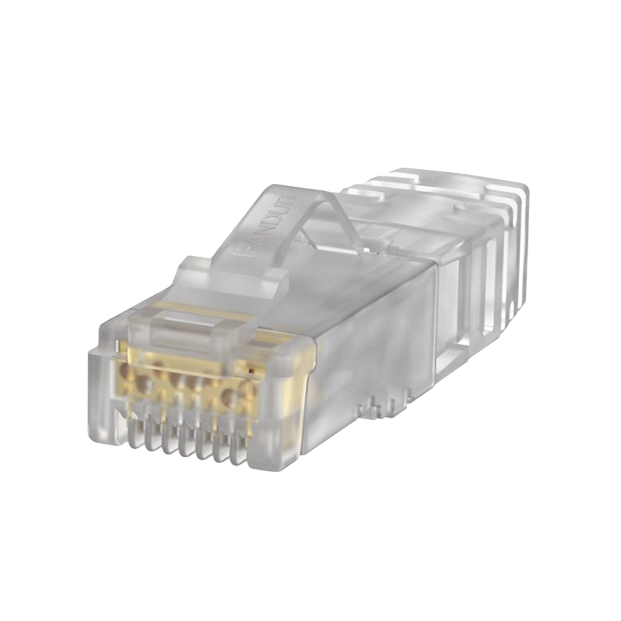 Plug RJ45 Cat6A, Para Cable UTP de Calibre 23-24 AWG, Chapado en Oro de 50 micras, Paquete de 100 piezas Plug RJ45 Cat6A, Para Cable UTP de Calibre 23-24 AWG, Chapado en Oro de 50 micras, Paquete de 100 piezas